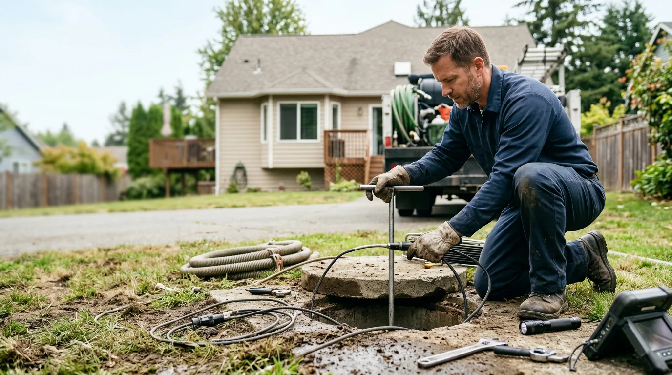 Septic Tank Pumping in Sandoval, IL